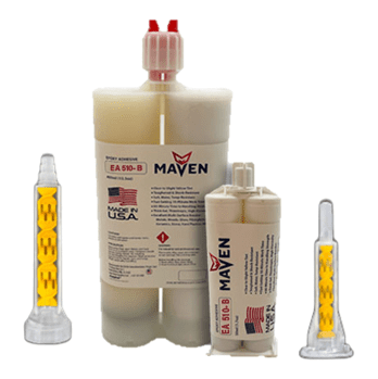 Maven 10-Minute Black Epoxy EA510-B   Chemical Resistant Medium Viscosity Adhesive (Direct substiture for Devcon 10 Minute Black 14255)