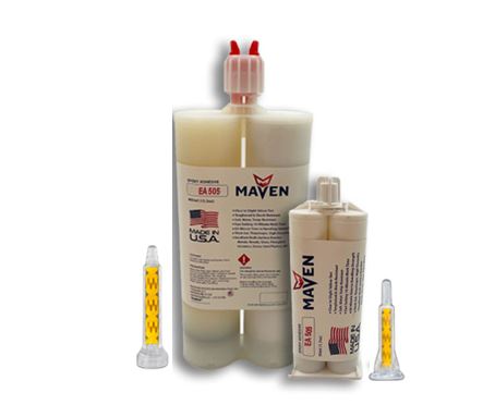 Maven Epoxy EA 505 - Fast Set 5-Min Epoxy-Thin-Medium Viscosity Translucent Clear-1:1 ratio