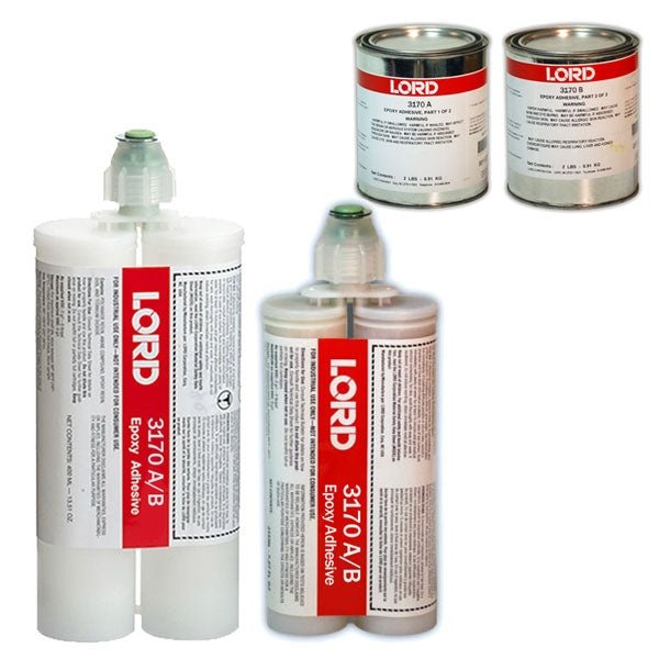 DISCONTINUED LORD 3170-A/3170-B  Ratio 1:1 Cryogenic Cold Temp General Purpose Epoxy Adhesive with Slow Set 120 min