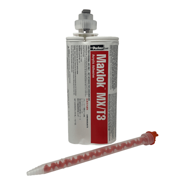LORD Maxlok T3 MX (3022875) 1:1 Ratio Fast Set 3-5 min Acrylic Adhesive  non-sagging, and resistance to temperature, moisture, solvents,
