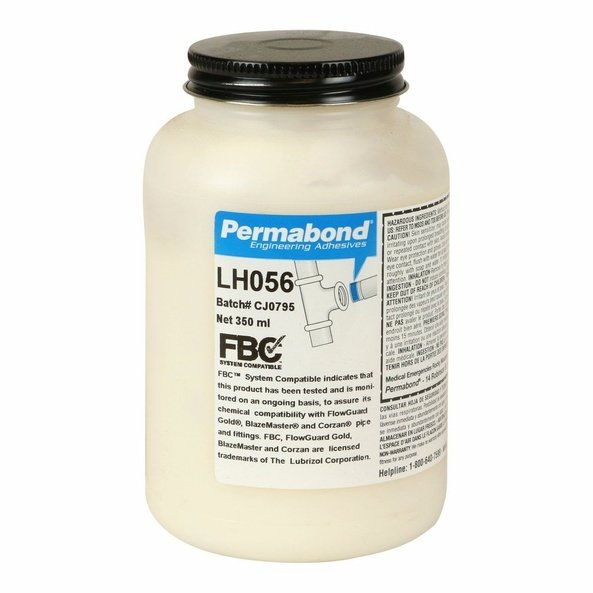 Permabond LH056 Non-aggressive, Excellent chemical and temperature resistance Anaerobic Adhesive