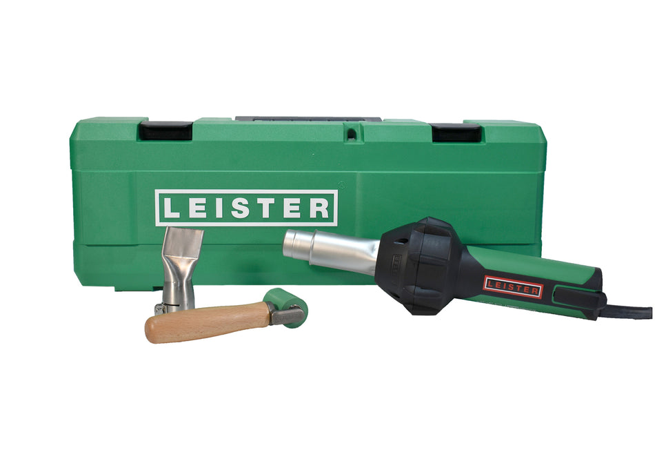 Leister TRIAC ST Tarp Repair Kit - Variable Temp Variable Speed Hot Air Blower and Plastic Welding Heat Gun 199.301
