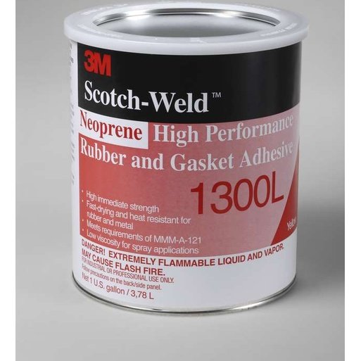 3M 1300L Neoprene Yellow High Performance Rubber & Gasket Adhesive