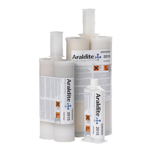 Huntsman Araldite 2015-1 Toughened Epoxy Gel for SMC & GRP (fiberglass) and bonding 2 different surfaces