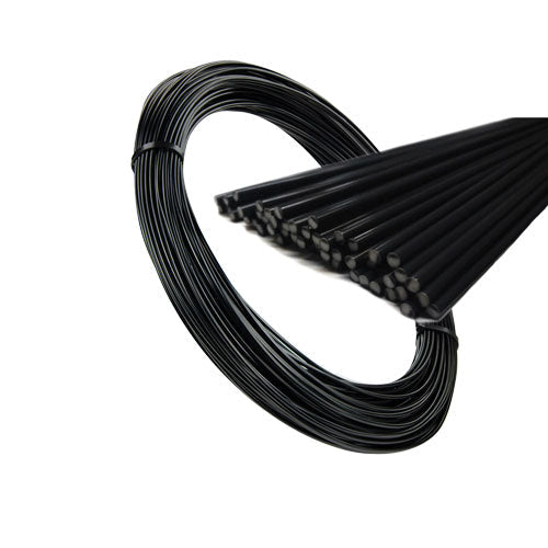 Maven Plastics - Black PP-CO Plastic (Copolymer) Welding Rods, Coils & Reels - Black (Polypropylene Copolymer)