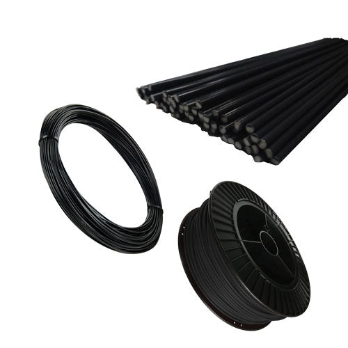 Maven Plastics - LLDPE Black Plastic Welding Rods, Coils & Reels