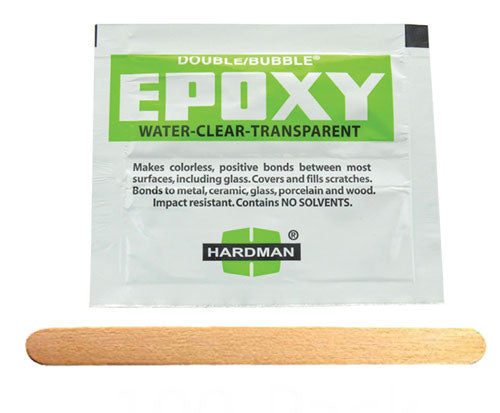 Hardman Double Bubble "Green-Label" Crystal Clear Epoxy  04004