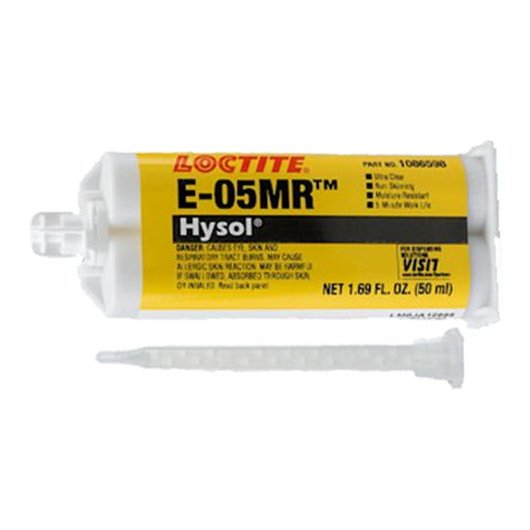 Loctite EA (Hysol) E-05MR Moisture Resistant Fast Setting Crystal Clear Epoxy