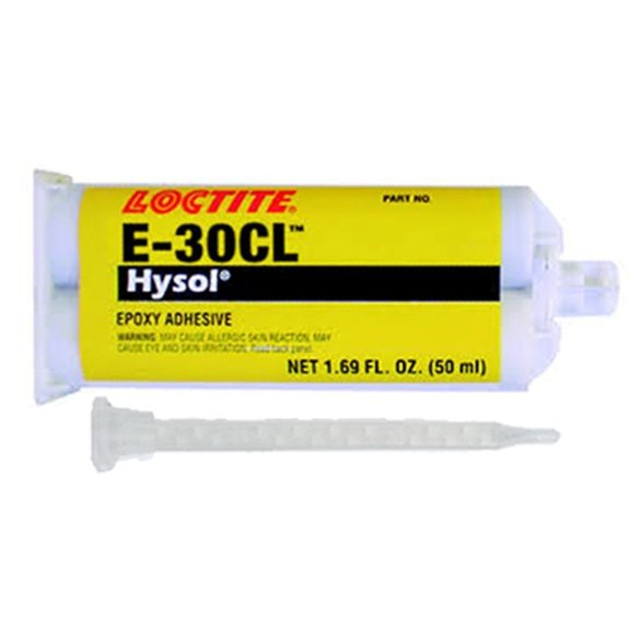 Loctite EA E-30CL Clear Two-Part Epoxy Structural Adhesive, 50 ml Dual  Cartridge, Formerly Known as Loctite E-30CL Hysol