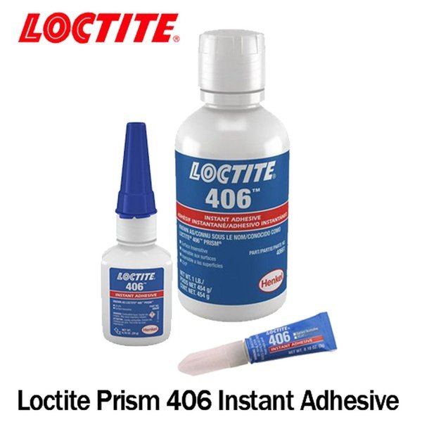 Loctite 40640 406 Prism Instant Adhesive, Surface Insensitive, 20 g, B –