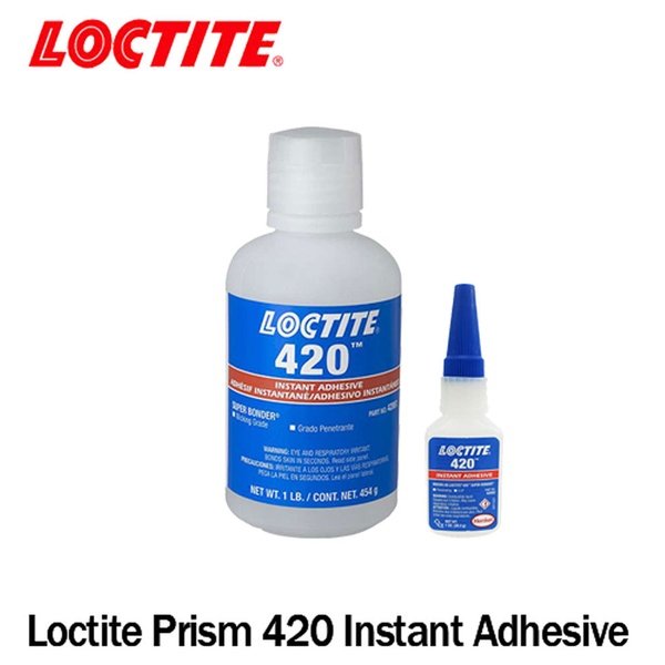 Loctite 420 Super Bonder Instant Adhesive, 1 lbs Bottle, Clear