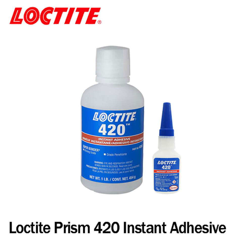 Loctite Prism 420 Clear Ultra-Low_Viscosity Wicking (2cP Water-Like) Instant CA Adhesive-General Purpose (40640)