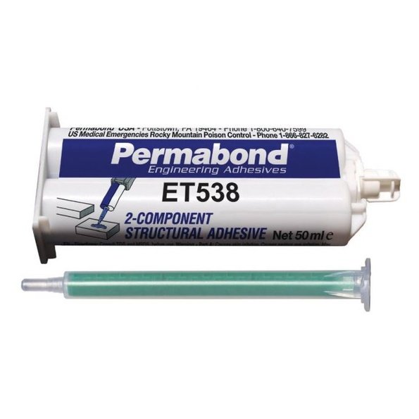 Permabond ET538 1:1 Ratio Slow Set 120 - 150 min Two-Part Epoxy Adhesive