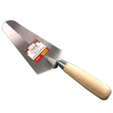 GAUGING TROWEL 7 INCH LONG WITH WOODED HANDLE