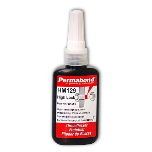 Permabond Anaerobic HM129   threadlocker and sealant with high strength medium viscosity