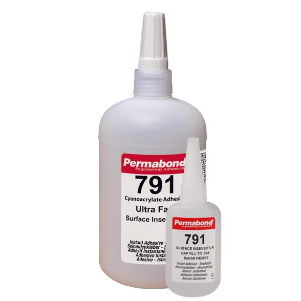 Permabond Cyanoacrylate 791 Instant Adhesive-for Difficult Plastics & Rubbers