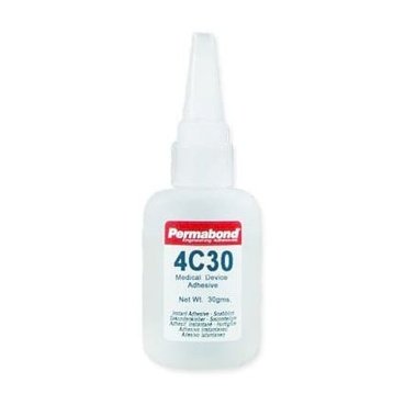 Permabond 4C30 Cyanoacrylate intermediate  viscosity,  high purity, medical device grade, cyanoacrylate adhesive