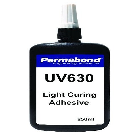 Permabond UV630 UV single part, fast setting, UV curable adhesive