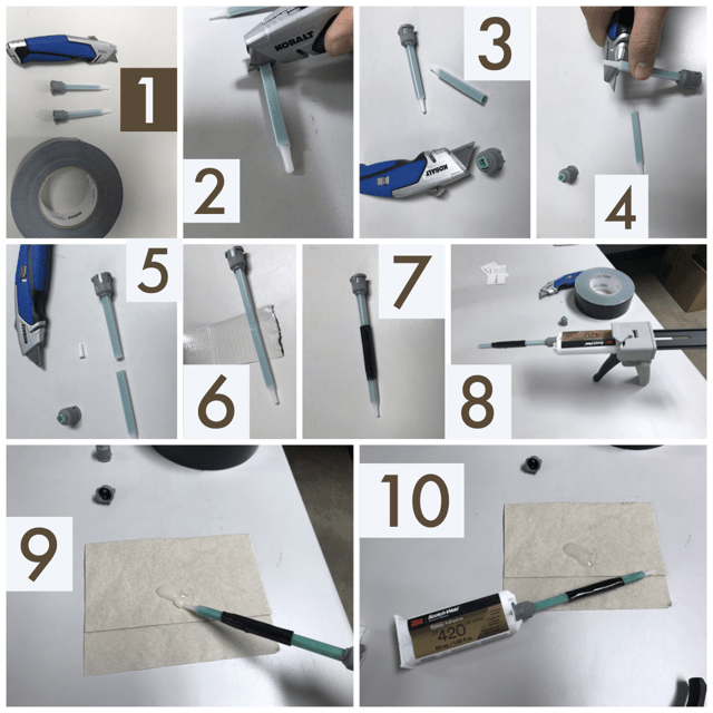 Need a longer mixing nozzle?  How-To Extend the Length of a Mixing Nozzle!