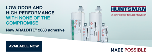 New Product Announcement - Araldite 2080 - Low-Odor High-Performance Non-Flamable Methacrylate Structural Adhesive