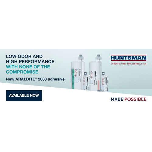 New Product Announcement - Araldite 2080 - Low-Odor High-Performance Non-Flamable Methacrylate Structural Adhesive