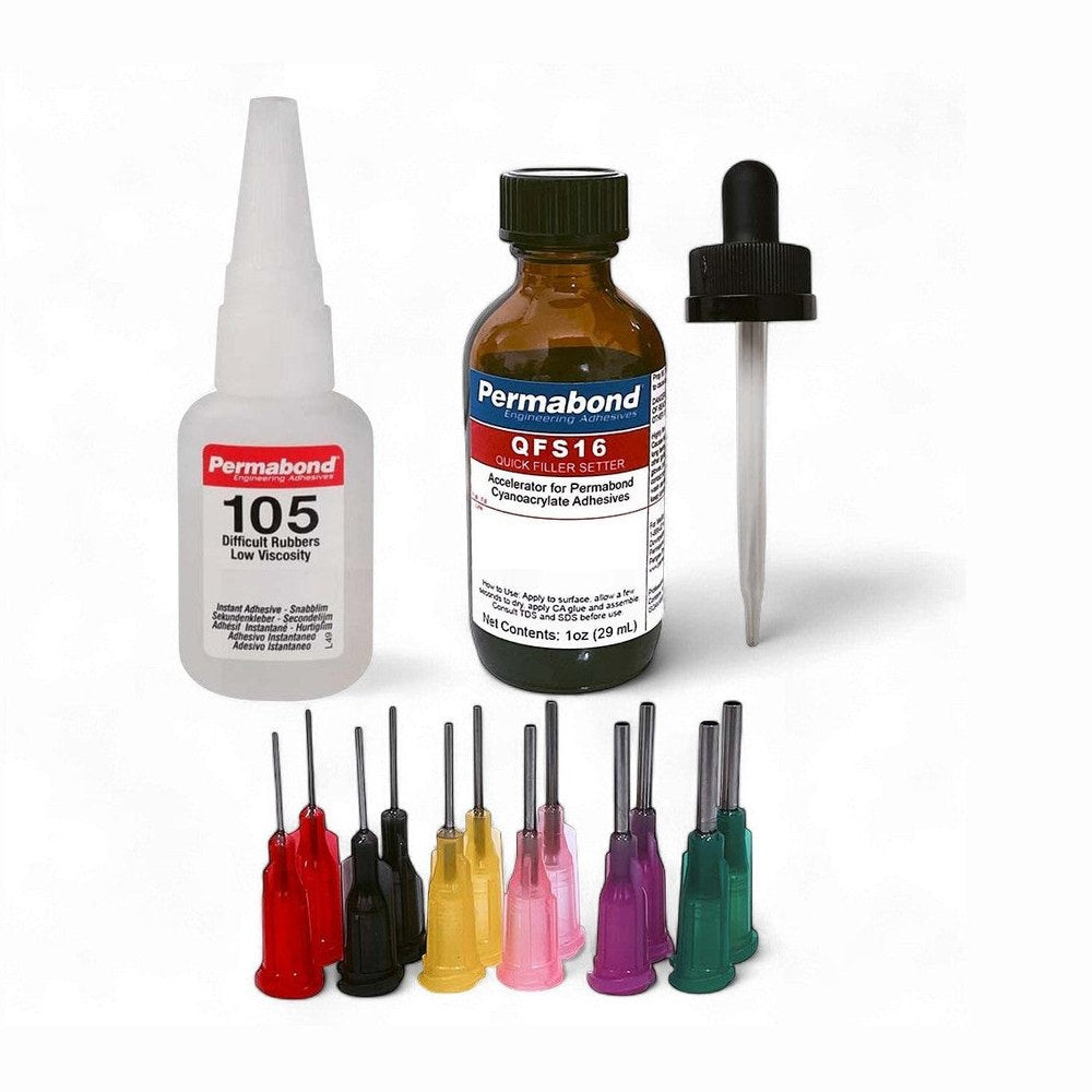 Permabond 105 Instant Adhesive-for Difficult Plastics & Rubbers like EPDM Permabond