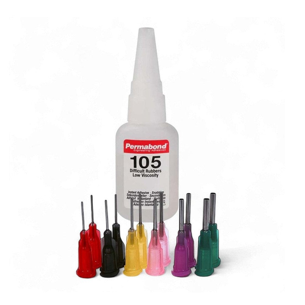 Permabond 105 Instant Adhesive-for Difficult Plastics & Rubbers like EPDM Permabond
