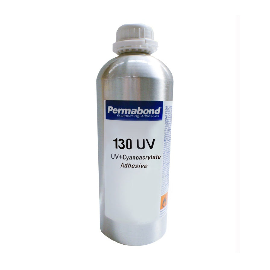 Permabond 130UV Dual-Curing UV Light Adhesive + Super Glue, low viscosity Perigee Direct