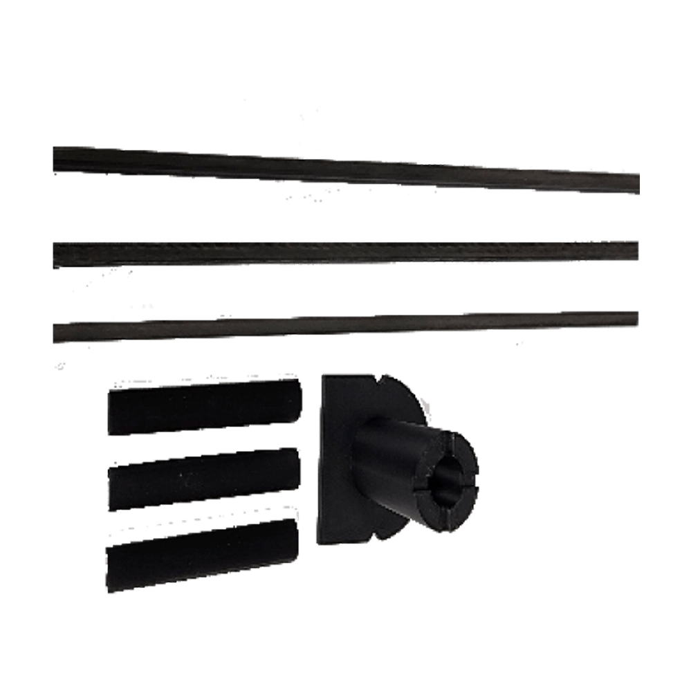 CarbonBar™ DIY Floating Shelf Starter Kit – 7in -12in″ Rods CarbonBar