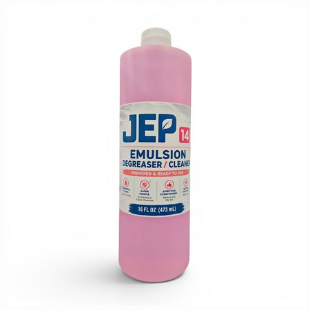 JEP-14 Heavy Duty Degreaser Cleaner Non-Caustic Non-Toxic Emulsifying USDA A1 Rated Safe for Food & Processing Equipment NSF A-1 Jep14