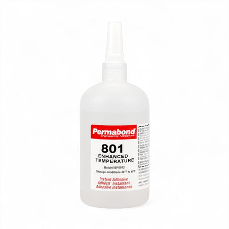 Permabond 801 Instant Adhesive-Fast-Set Temperature-Resistant Thin General Purpose Permabond