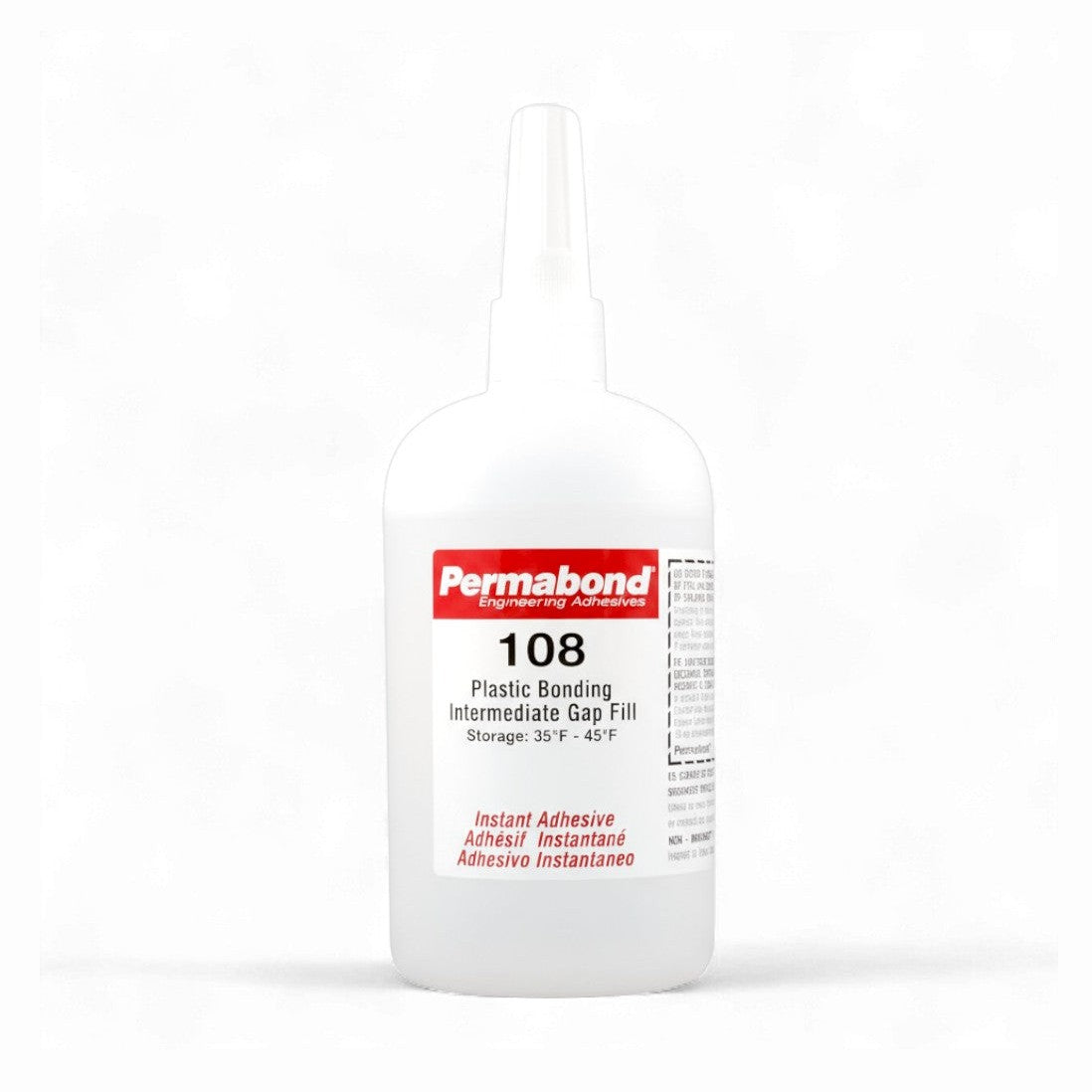 Permabond 108 Instant Adhesive-Fast-Set-Gap Filling, Great for Plastic & Rubber Permabond