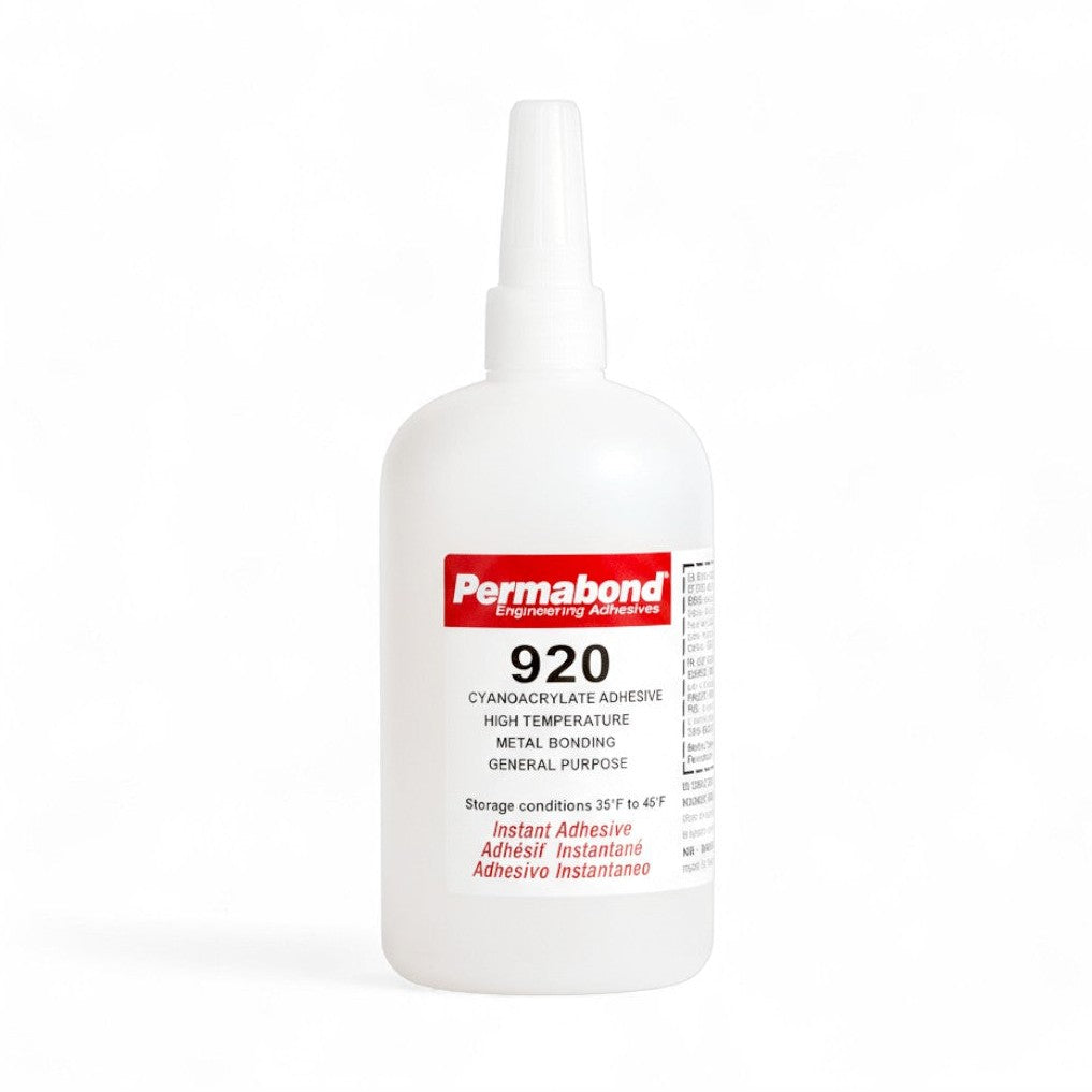 Permabond 920 Instant Adhesive-Fast-Set, Thin Viscosity, 2-Step High-Temp Resistant Permabond
