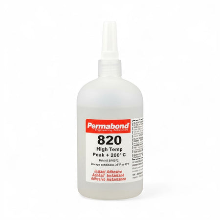Permabond 820 Instant Adhesive-Fast-Set Temperature-Resistant Thin General Purpose Permabond