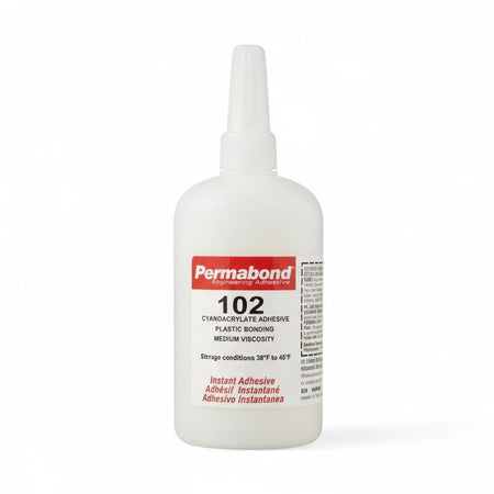 Permabond 102 Instant Adhesive-Medium Viscosity CA Super Glue, Great for Plastic & Rubber Permabond