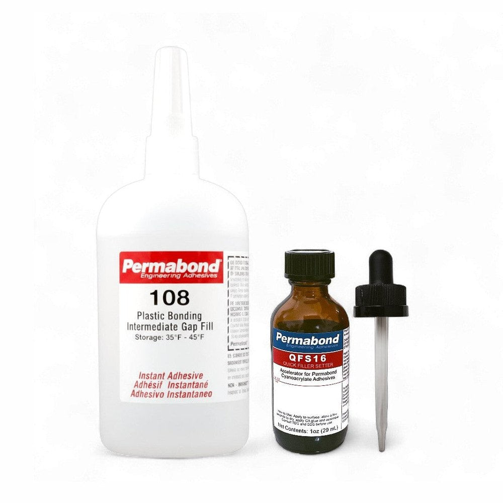 Permabond 108 Instant Adhesive-Fast-Set-Gap Filling, Great for Plastic & Rubber Permabond