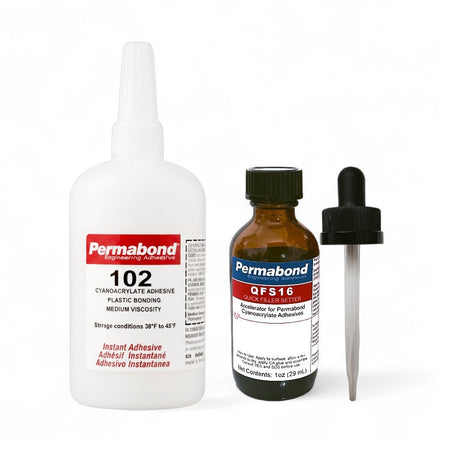 Permabond 102 Instant Adhesive-Medium Viscosity CA Super Glue, Great for Plastic & Rubber Permabond