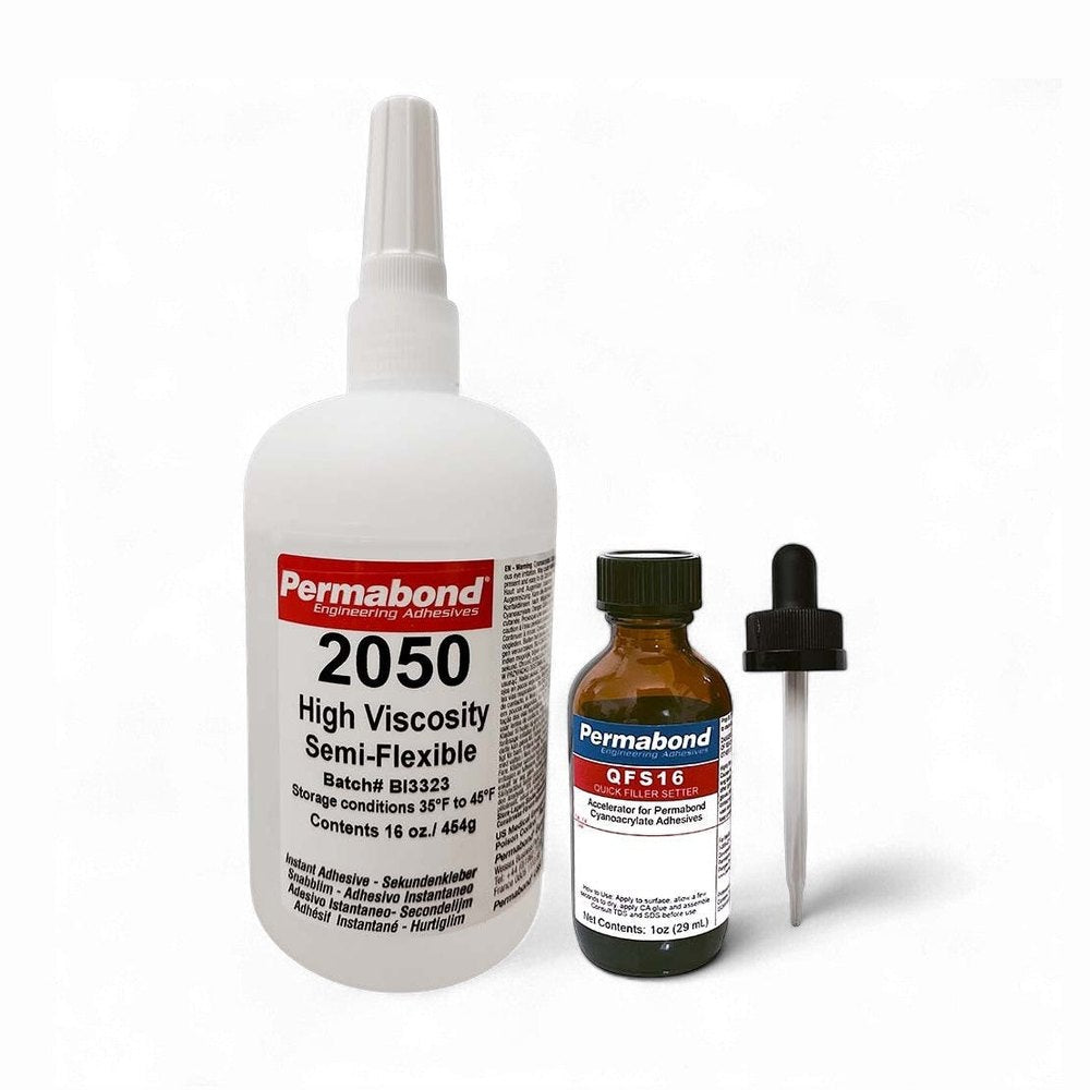Permabond 2050 cyanoacrylate thick gel, high viscosity, gap filling Instant Adhesive Permabond