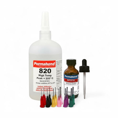 Permabond 820 Instant Adhesive-Fast-Set Temperature-Resistant Thin General Purpose Permabond
