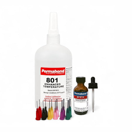 Permabond 801 Instant Adhesive-Fast-Set Temperature-Resistant Thin General Purpose Permabond