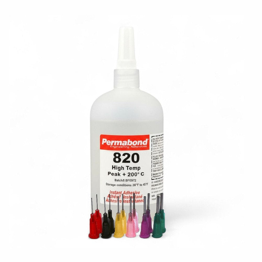 Permabond 820 Instant Adhesive-Fast-Set Temperature-Resistant Thin General Purpose Permabond