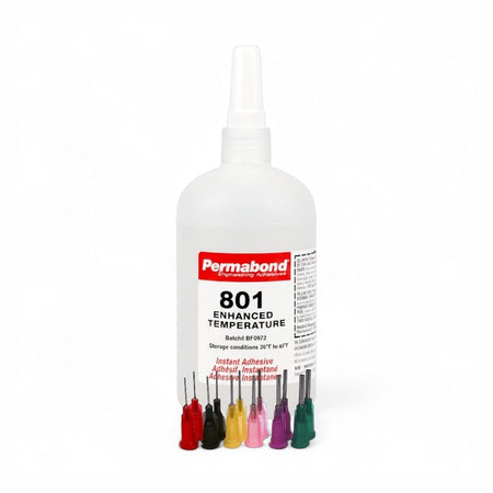Permabond 801 Instant Adhesive-Fast-Set Temperature-Resistant Thin General Purpose Permabond
