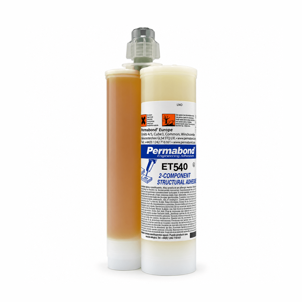 Permabond ET540 Semi-Flexible Toughened 2-Part Epoxy – No-Slump Structural Adhesive Permabond