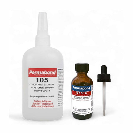 Permabond 105 Instant Adhesive-for Difficult Plastics & Rubbers like EPDM Permabond
