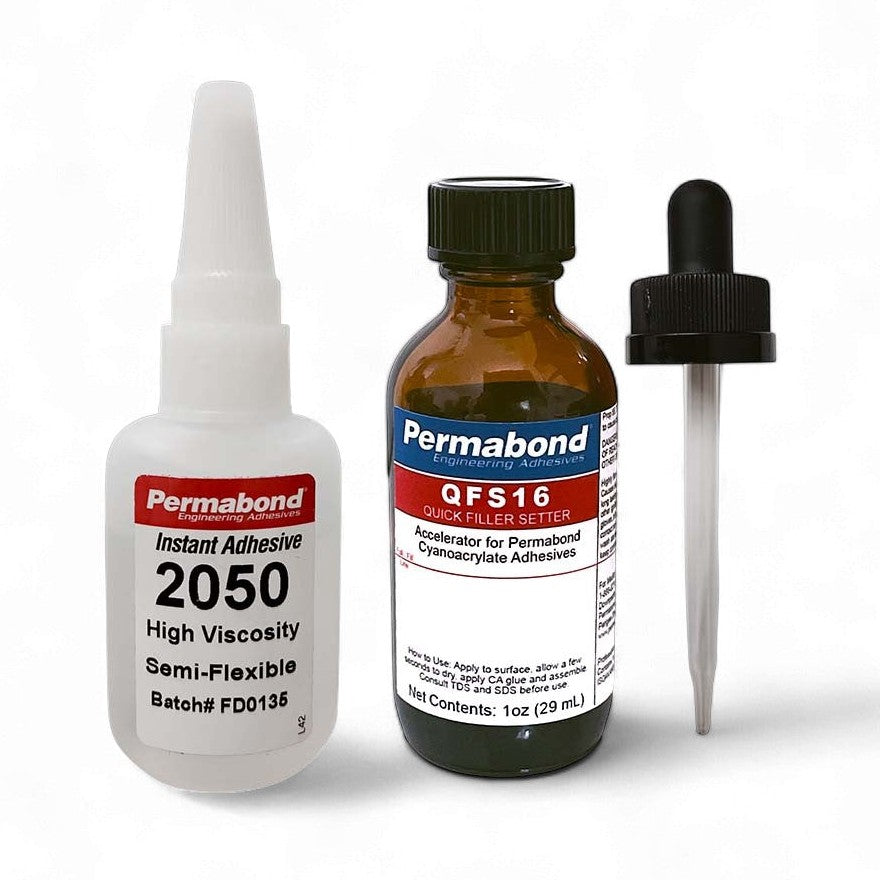Permabond 2050 cyanoacrylate thick gel, high viscosity, gap filling Instant Adhesive Permabond