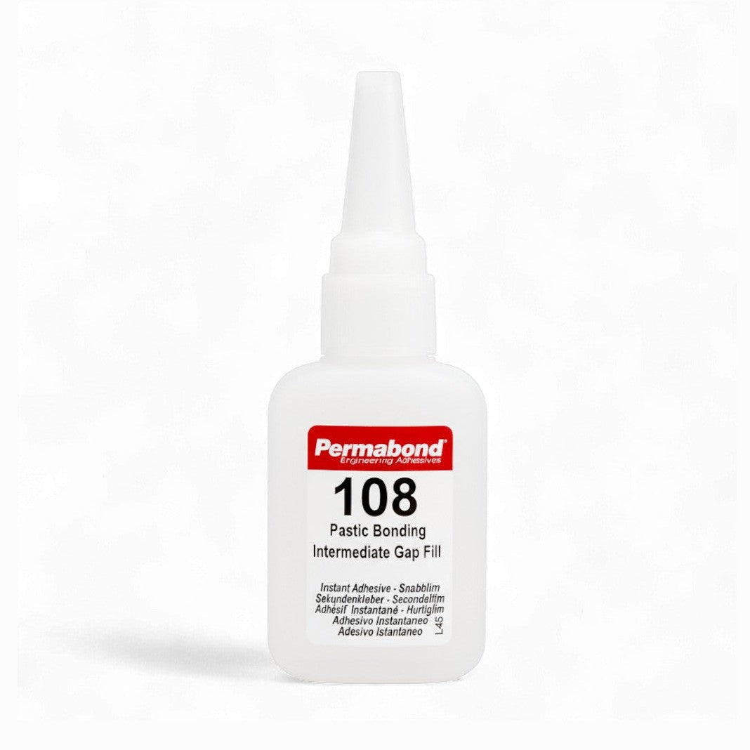 Permabond 108 Instant Adhesive-Fast-Set-Gap Filling, Great for Plastic & Rubber Permabond