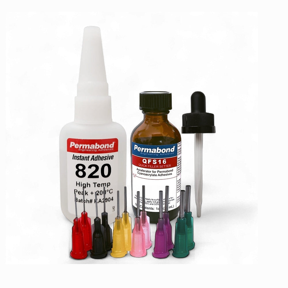 Permabond 820 Instant Adhesive-Fast-Set Temperature-Resistant Thin General Purpose Permabond