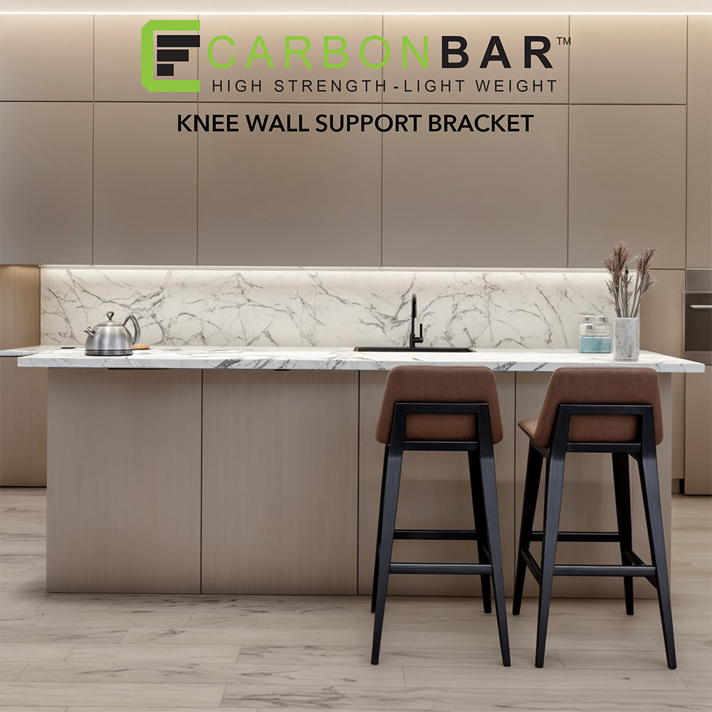CarbonBar™ Knee Wall Bracket CarbonBar