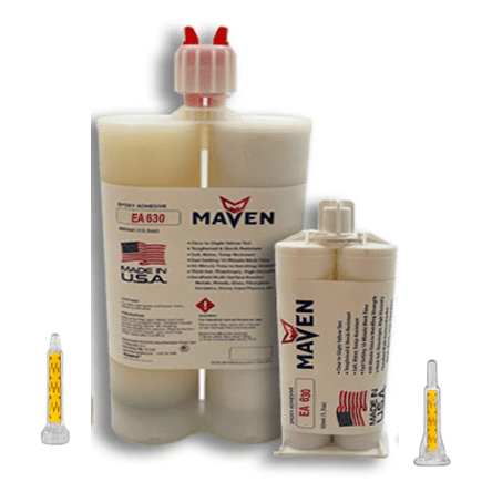 Maven Epoxy EA 630- Medium Set 30-Min Steel Filled-Medium Viscosity-Metallic Gray Epoxy-1:1 ratio
