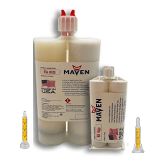 Maven Epoxy EA 6120 - Fast Set 120-Min Steel Filled-Medium Viscosity-Metallic Gray Epoxy-1:1 ratio